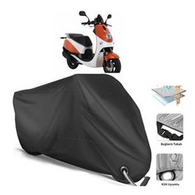Coverplus Daelim Beagle Siyah Motosiklet Branda