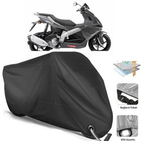 Coverplus Derbi GP1 250 Siyah Motosiklet Branda