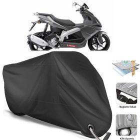 Coverplus Derbi GP1 250 Siyah Motosiklet Branda