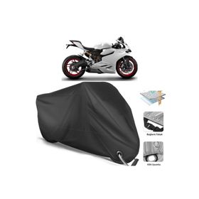 Coverplus Ducati 1198 SP Siyah Motosiklet Branda