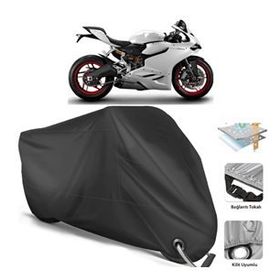 Coverplus Ducati 1198 SP Siyah Motosiklet Branda