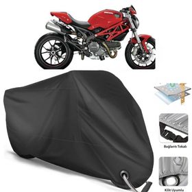 Coverplus Ducati 796 Siyah Motosiklet Branda