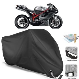 Coverplus Ducati 848 Evo Siyah Motosiklet Branda