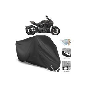 Coverplus Ducati Diavel Carbon Siyah Motosiklet Branda
