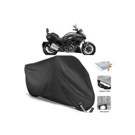Coverplus Ducati Diavel Strada Siyah Motosiklet Branda