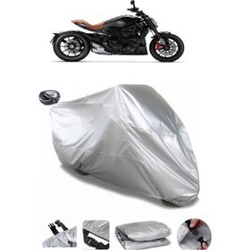 Coverplus Ducati Diavel Xdiavel Gri Arka Çanta Uyumlu Su Geçirmez Motosiklet Brandası