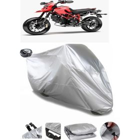 Coverplus Ducati Diavel Xdiavel S Gri Arka Çanta Uyumlu Su Geçirmez Motosiklet Brandası