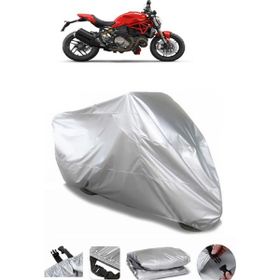 Coverplus Ducati Monster 1200 Gri Su Geçirmez Motosiklet Brandası