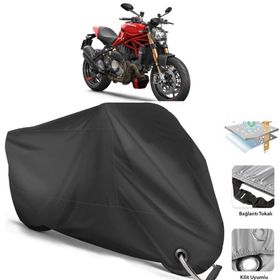 Coverplus Ducati Monster 1200 Siyah Motosiklet Branda