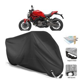 Coverplus Ducati Monster 821 Siyah Motosiklet Branda