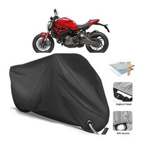 Coverplus Ducati Monster 821 Siyah Motosiklet Branda
