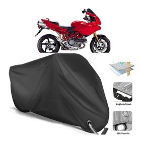 Coverplus Ducati Multistrada 1100 Siyah Motosiklet Branda