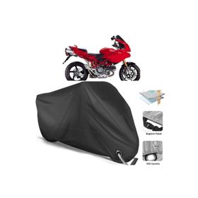 Coverplus Ducati Multistrada 1100 Siyah Motosiklet Branda