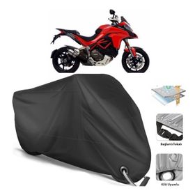 Coverplus Ducati Multistrada 1200 Siyah Motosiklet Branda