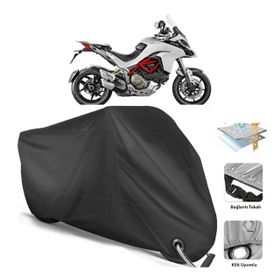 Coverplus Ducati Multistrada 1200S Siyah Motosiklet Branda