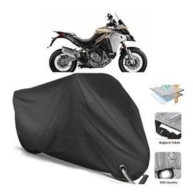 Coverplus Ducati Multistrada 1260 Enduro Siyah Motosiklet Branda