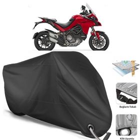 Coverplus Ducati Multistrada 1260 S Siyah Motosiklet Branda