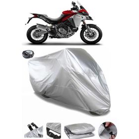 Coverplus Ducati Multistrada 1260 Touring Pack Gri Arka Çanta Uyumlu Motosiklet Brandası