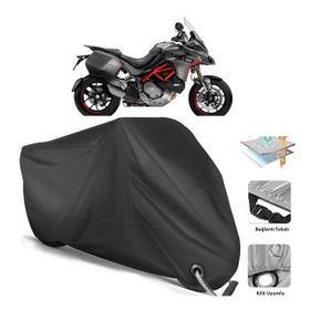 Coverplus Ducati Multistrada 1260 Touring Pack Siyah Motosiklet Branda