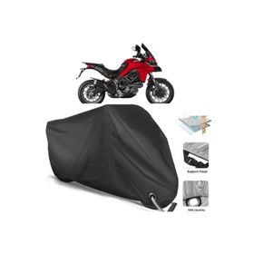 Coverplus Ducati Multistrada 950 Siyah Motosiklet Branda