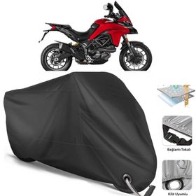 Coverplus Ducati Multistrada 950 Siyah Motosiklet Branda