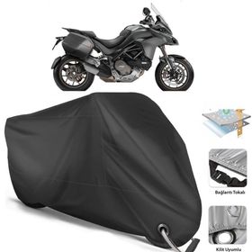Coverplus Ducati Multistrada 950 Touring Pack Siyah Motosiklet Branda