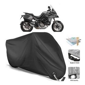Coverplus Ducati Multistrada 950 Touring Pack Siyah Motosiklet Branda