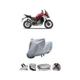 Coverplus Ducati Multistrada Gri Su Geçirmez Motosiklet Brandası