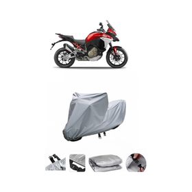 Coverplus Ducati Multistrada Gri Su Geçirmez Motosiklet Brandası