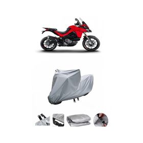 Coverplus Ducati Multistrada V2 Gri Su Geçirmez Motosiklet Brandası
