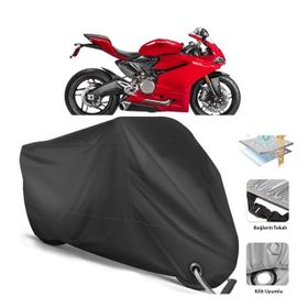 Coverplus Ducati Panigale 1199 Siyah Motosiklet Branda