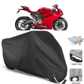Coverplus Ducati Panigale 1199 Siyah Motosiklet Branda
