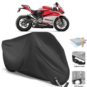 Coverplus Ducati Panigale 959 Corsa Siyah Motosiklet Branda
