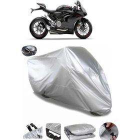 Coverplus Ducati Panigale V2 Gri Arka Çanta Uyumlu Su Geçirmez Motosiklet Brandası