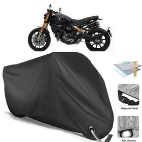 Coverplus Ducati Scrambler 1100 Sport Siyah Motosiklet Branda