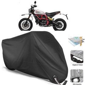 Coverplus Ducati Scrambler Desert Sled Siyah Motosiklet Branda