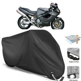 Coverplus Ducati ST4s Siyah Motosiklet Branda