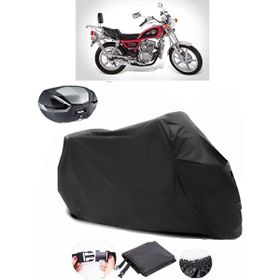 Coverplus Falcon Comfort 180 Siyah Su Geçirmez Motosiklet Brandası