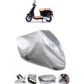 Coverplus Falcon Cooper 125 EFI Gri Su Geçirmez Motosiklet Brandası