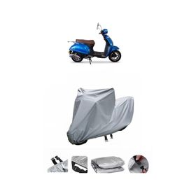 Coverplus Falcon Cooper 50 EFI Gri Su Geçirmez Motosiklet Brandası
