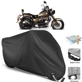 Coverplus Falcon Freedom 250 Siyah Motosiklet Branda
