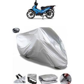Coverplus Falcon Master 50 Gri Arka Çanta Uyumlu Su Geçirmez Motosiklet Brandası