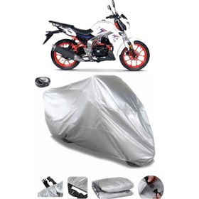 Coverplus Falcon Shark 188 Arka Çanta Uyumlu Su Geçirmez Gri Motosiklet Branda