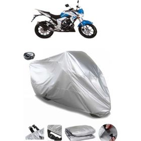 Coverplus Falcon Sharp 170 Gri Arka Çanta Uyumlu Su Geçirmez Motosiklet Brandası