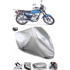 Coverplus Falcon Sport 100 LUX Gri Arka Çanta Uyumlu Su Geçirmez Motosiklet Brandası