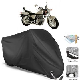 Coverplus FYM FY 250 Siyah Motosiklet Branda