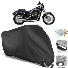 Coverplus Harley-Davidson Dyna Super Glide Sport FXDX Siyah Motosiklet Branda