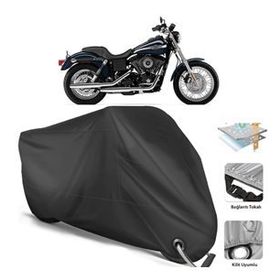 Coverplus Harley-Davidson Dyna Super Glide Sport FXDX Siyah Motosiklet Branda