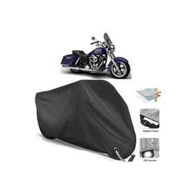 Coverplus Harley-Davidson Dyna Switchback Siyah Motosiklet Branda