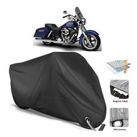 Coverplus Harley-Davidson Dyna Switchback Siyah Motosiklet Branda